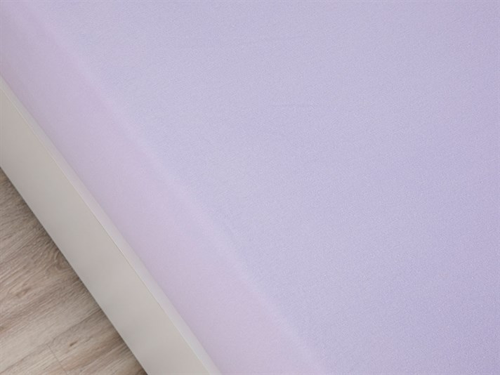 drept  Tricot For One Person  SET DE CEARȘAFURI E 100x200 cm Light Lilac