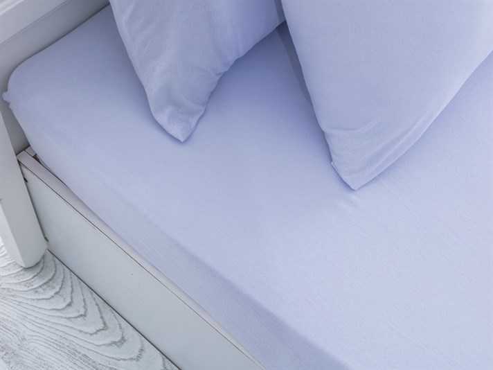 drept Penye Double Set Cearșaf Cu Elastic 160x200 cm Gri Deschis