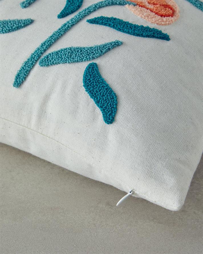 Ducale Broderie Punch Pernuță Umplută 45x45 cm Natural