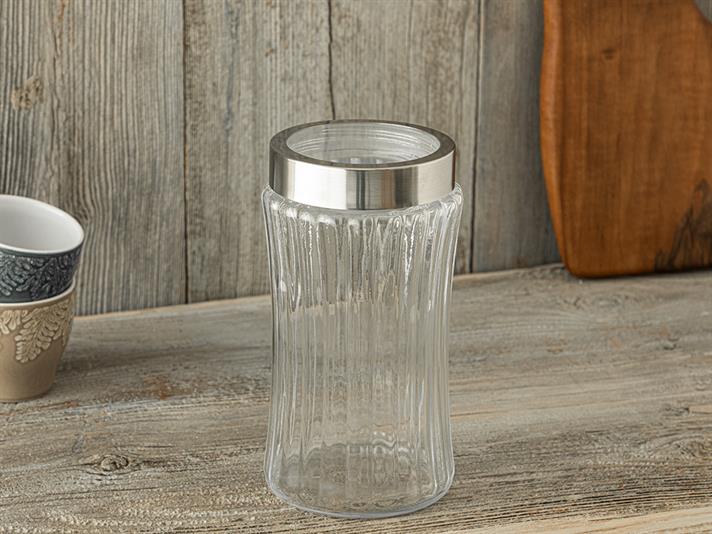 Duke Glass Jar 1500 ml Transparent