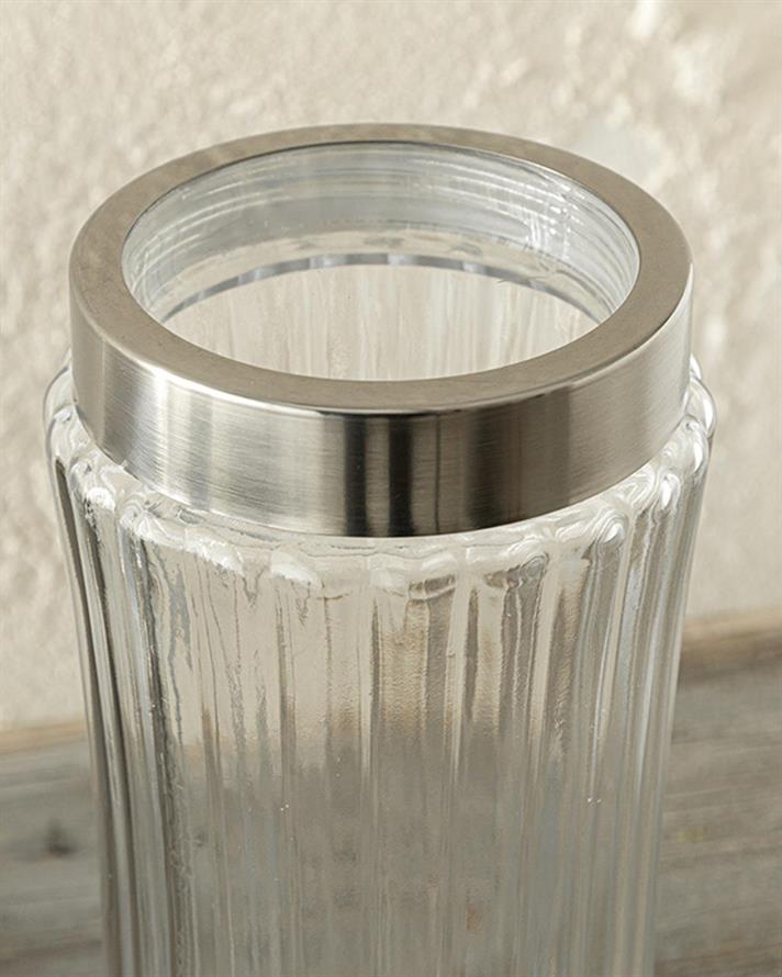 Duke Glass Borcan 600 Ml Transparent