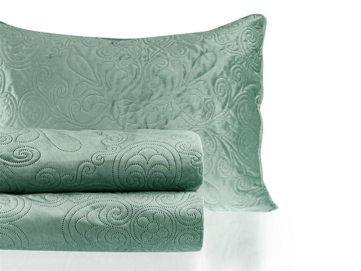 Dulcea  Catifea For One Person  SET CUVERTURĂ DE PA 160x240 cm Seledon,
