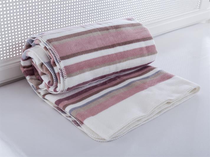 dungă Cottony For One Person  PĂTURĂ 150x200 cm Pink