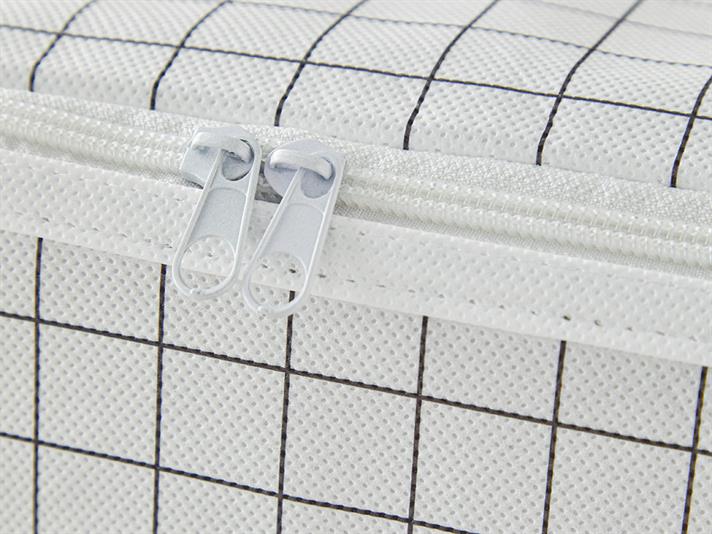 dungat Coș Depozitare 64x41x35 cm Alb