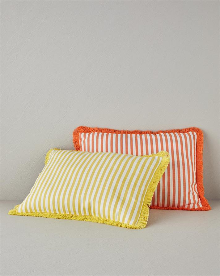 Pernă Decorativă 35 x 50 cm Galben