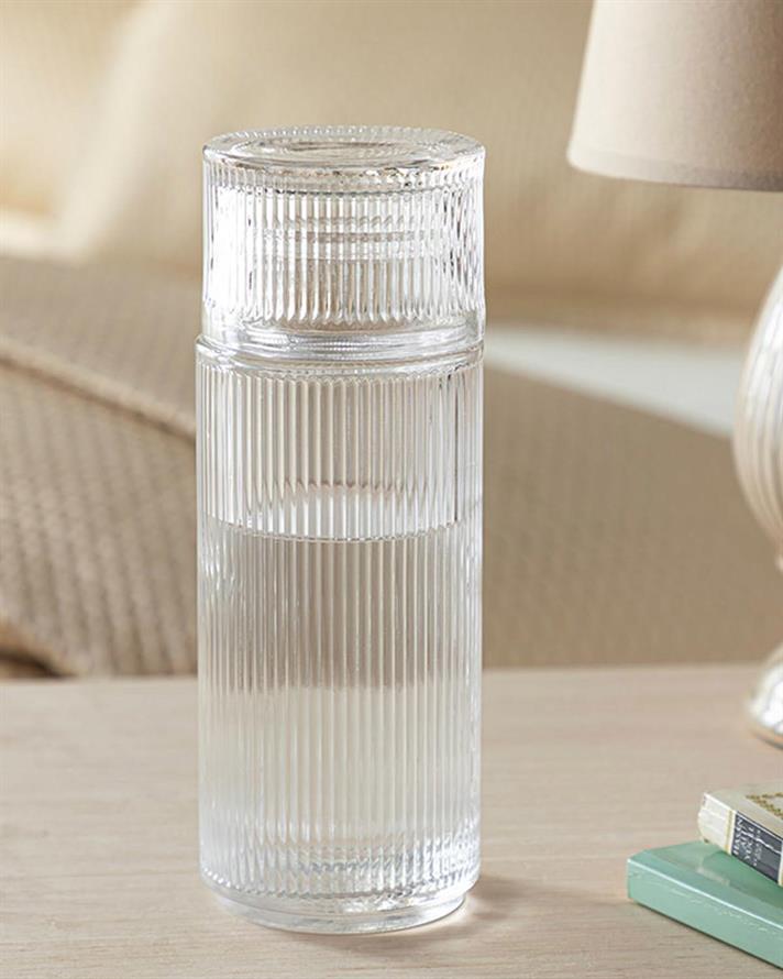 dungat Sticlă Noptieră Carafă 730 ml Transparent