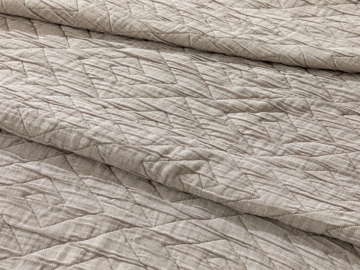 Cu Umplutură Jacquard Single Set Cuverturi Pat 160x240 cm Cafeniu