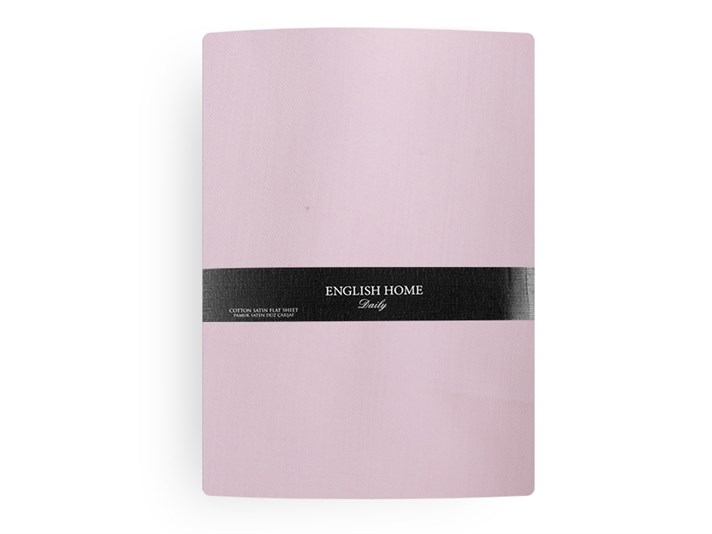 Duz  Satin bumbac  King Size  CEARȘAF 260x280 cm Pink