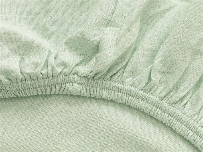 Duz Penye Single Set Cearșaf Cu Elastic 100x200 cm Seledon