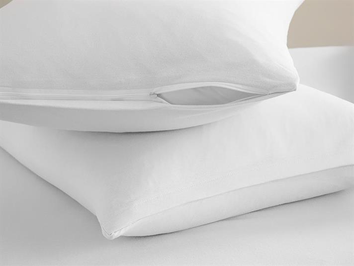 Duz Penye Double Set Cearșaf Cu Elastic 160x200 cm Alb