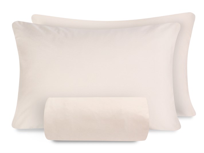 Duz Penye Double Set Cearșaf Cu Elastic 160x200 cm Bej