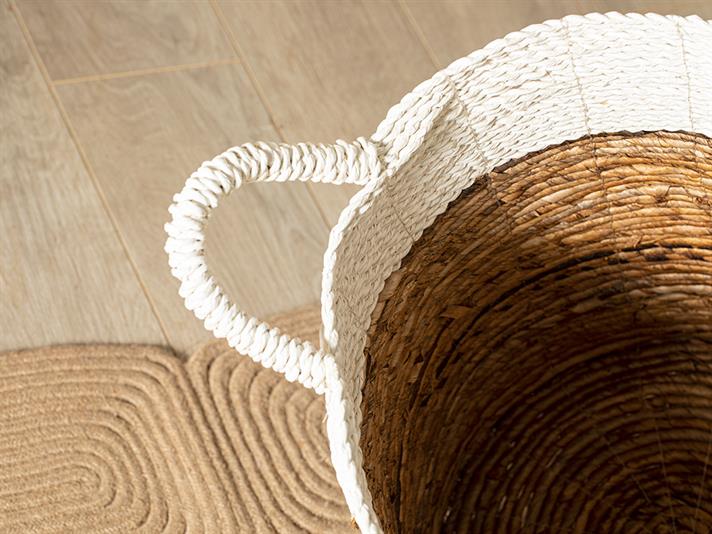 Edela Coș , 34*45*52 Cm, Gri-Albastru