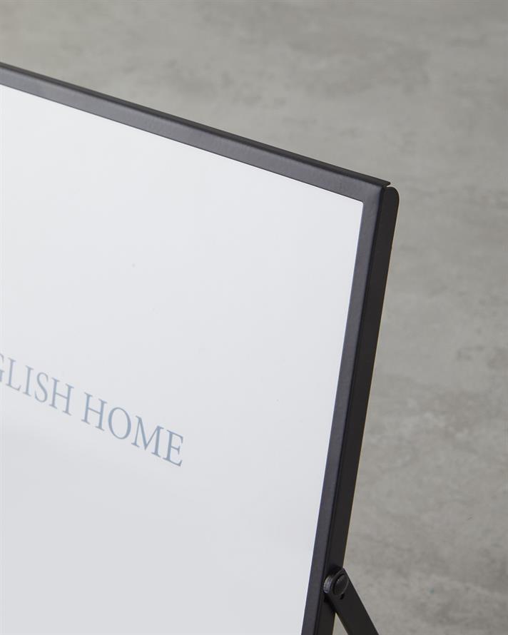 Rama foto, Edela, metal, 20x25 cm, negru