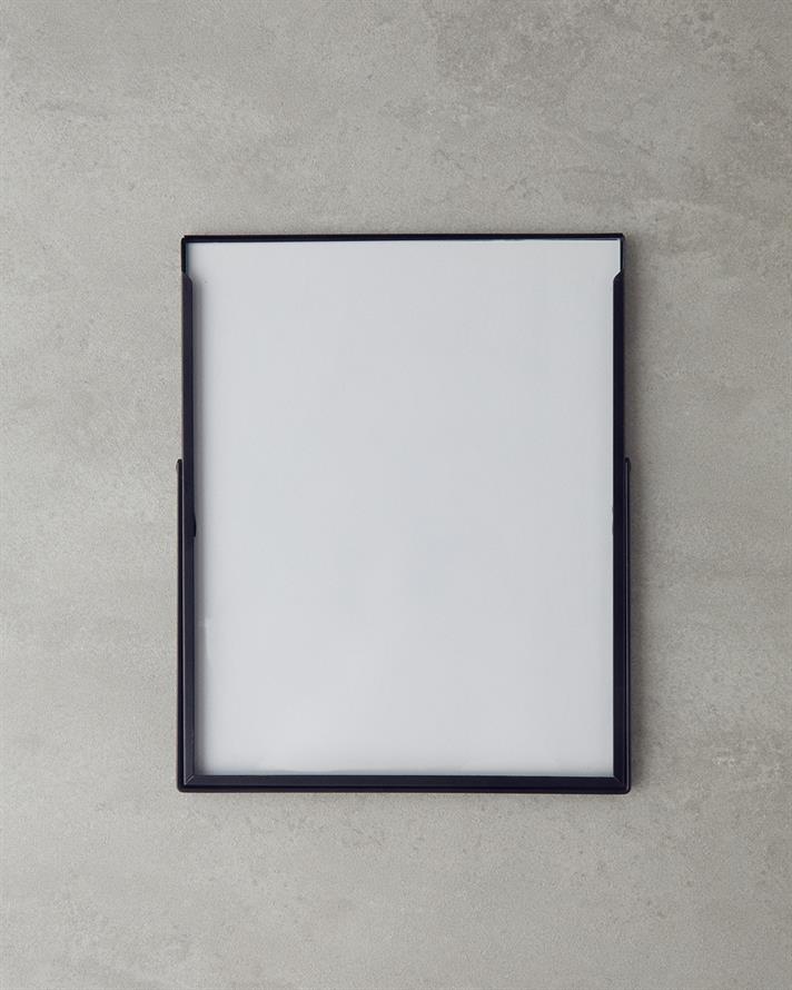 Rama foto, Edela, metal, 20x25 cm, negru