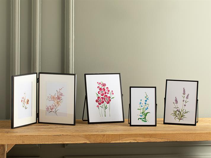 Ramă foto, Edela, metal, 13x18 cm, negru