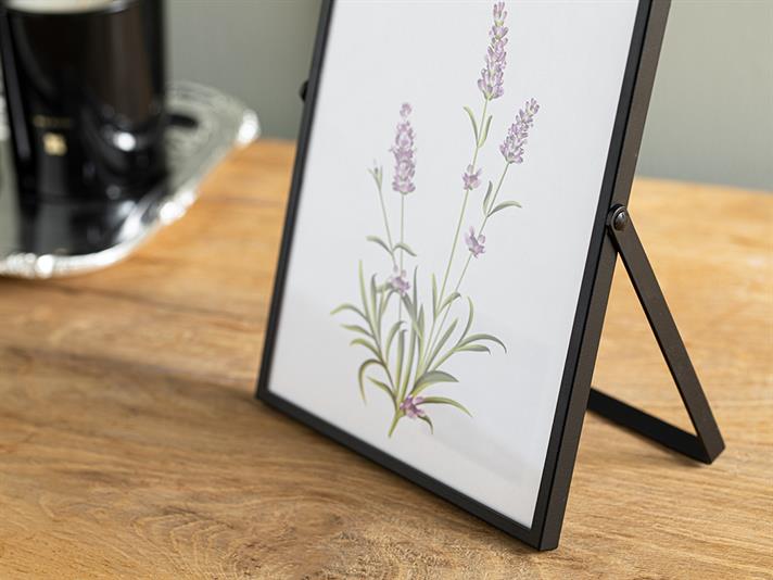 Ramă foto, Edela, metal, 13x18 cm, negru