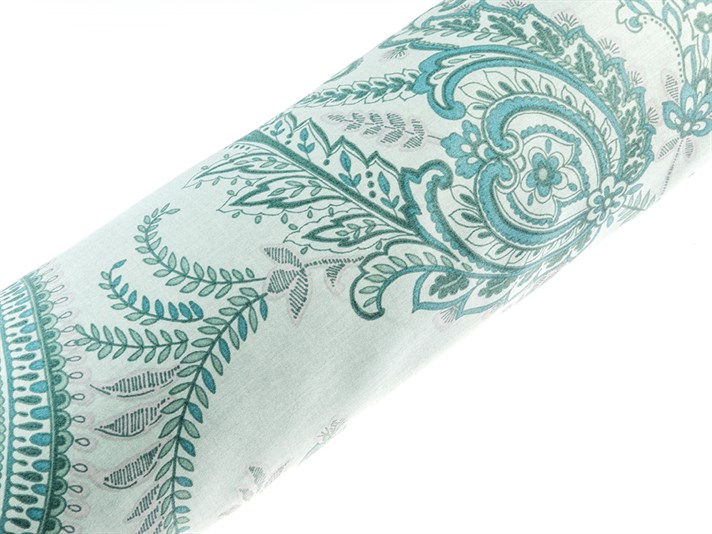 Eleganță atemporală Bumbac Satinat Double Lenjerie De Pat 200x220 cm Seledon