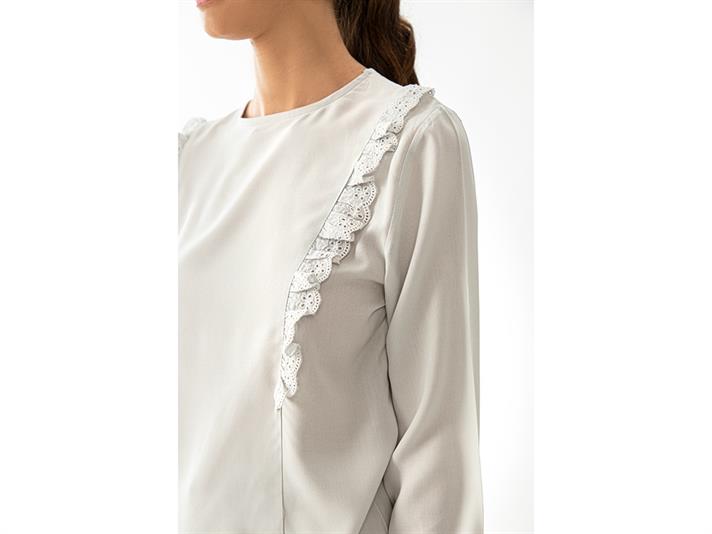 Elegance Set De Pijamale Damă, Viscoză, L, Albastru İnchis