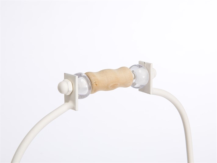 Elegant Fier forjat  2 etaje  ETAJERĂ DE SERVIT Cream