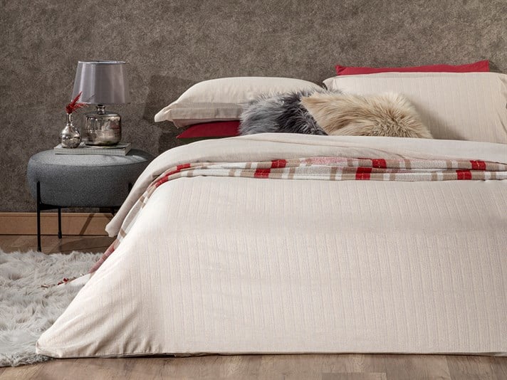 Elegant Gleam Shiny Vopsit în Fire Super King Set Lenjerie De Pat 260x220 cm Gold