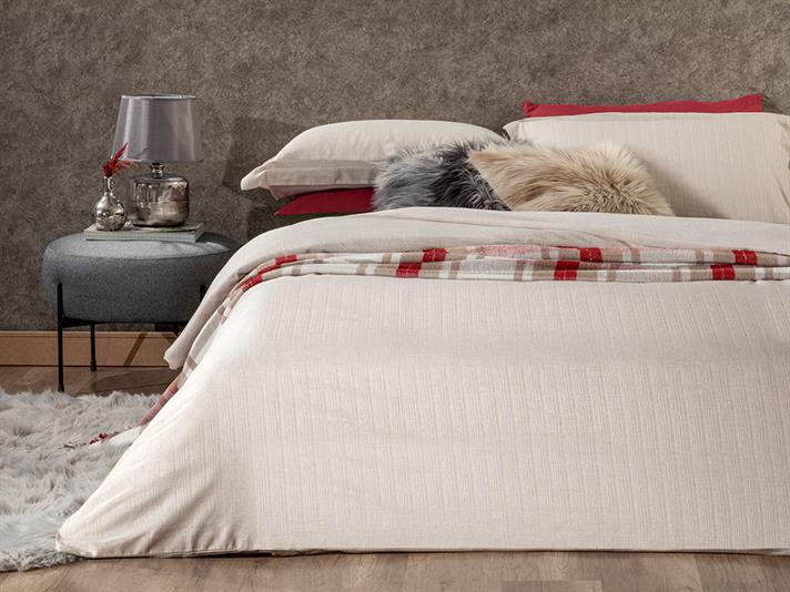 Elegant Gleam Shiny İpliği Boyalı Persoană Dublă Set Lenjerıe De Pat 200X220 Cm Purpur De Ceață