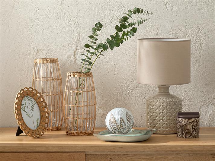 ELEGANT LEAF  OBIECT DECORATIV 12X12X12 CM ALB