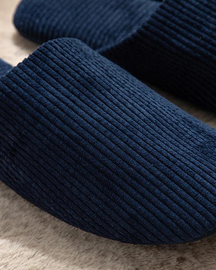 Elegant Lines Papuci De Casă Pentru Bărbați, 42, Natural - Burgundia