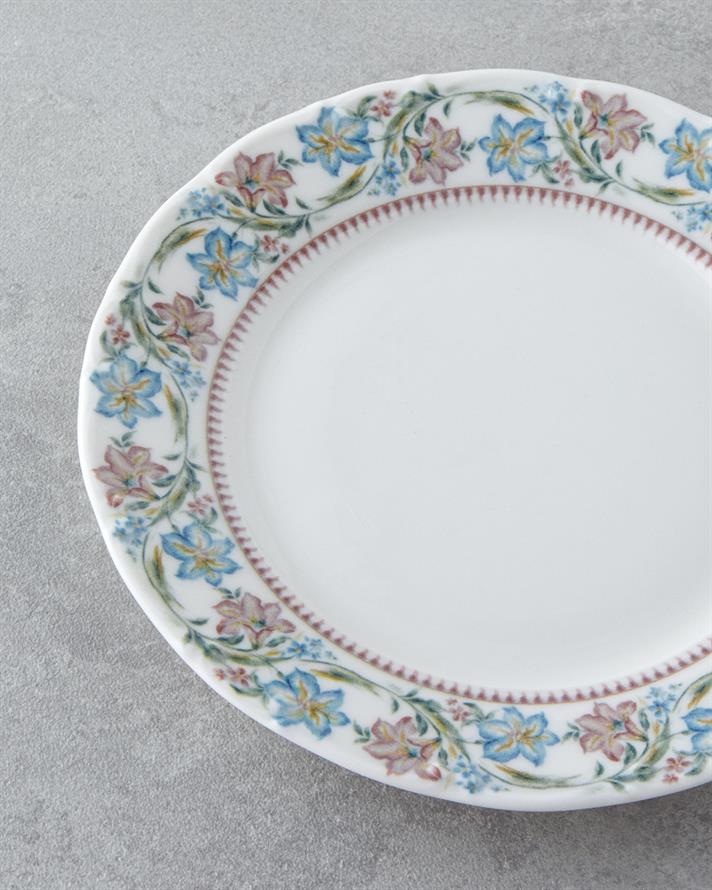 Elegant Porțelan Cu 4 Piese Farfurie De Tort 19 cm Colorat