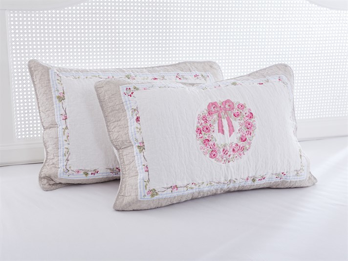 Elias  Patchwork For One Person  SET CUVERTURĂ DE PA 160x240 cm Pink
