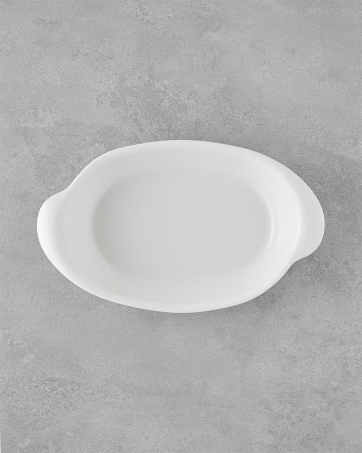Elisa Porțelan Recipient Pentru Cuptor 31 cm Alb