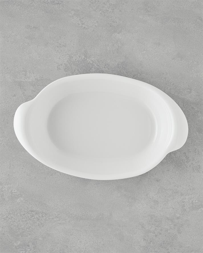 Elisa Porțelan Recipient Pentru Cuptor 36 cm Alb