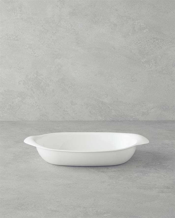 Elisa Porțelan Recipient Pentru Cuptor 31 cm Alb
