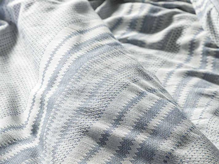 Elite Diamond Fire Vopsite Double Set Lenjerie De Pat 200x220 cm Bleumarin