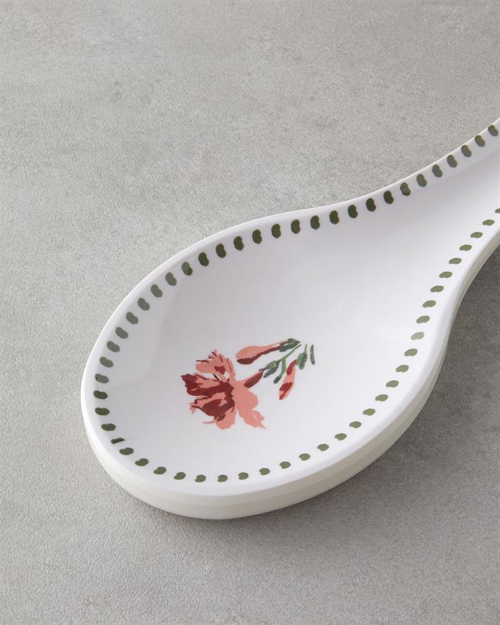 Elysian Melamină Suport Pentru Lingură 24 cm Alb