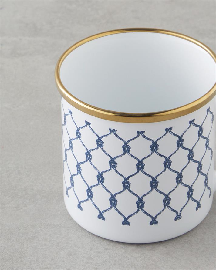 Coaspiral Email Cană 350 ml Albastru