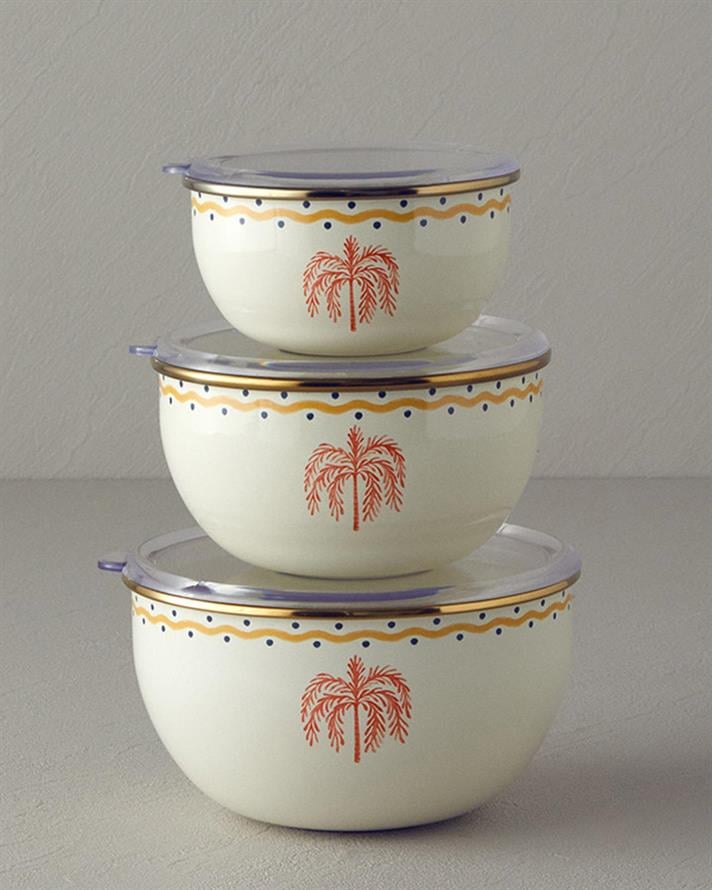 Email Set De 3 Cutie De Depozitare 12-14-16 cm Roz