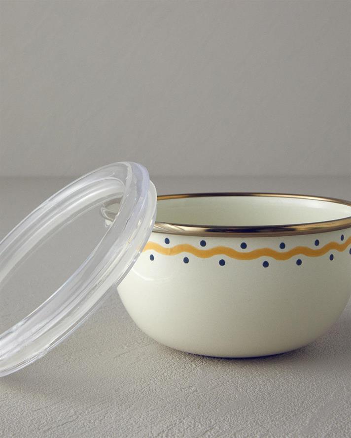 Email Set De 3 Cutie De Depozitare 12-14-16 cm Alb-verde