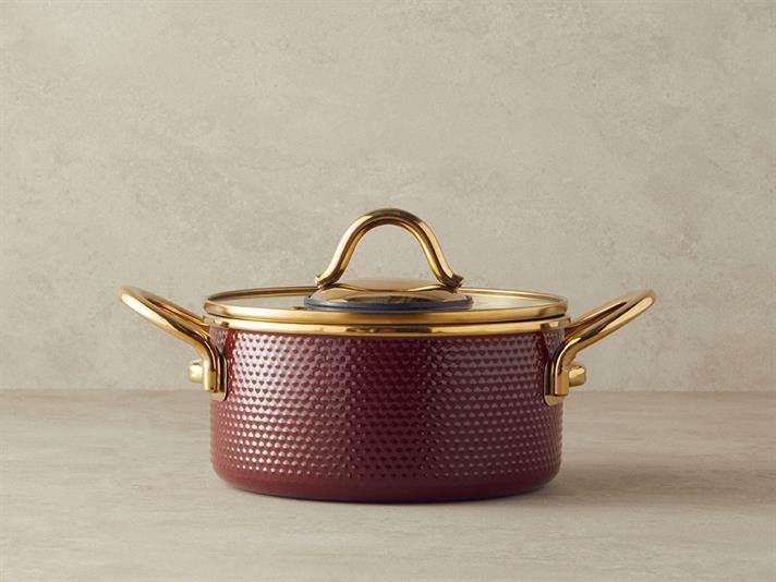 Email Tigaie 20 cm Bordo