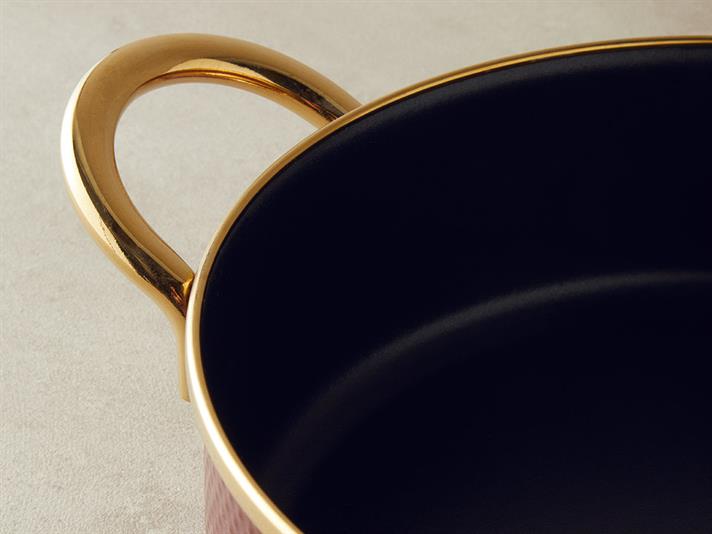 Email Tigaie 26 cm Bordo