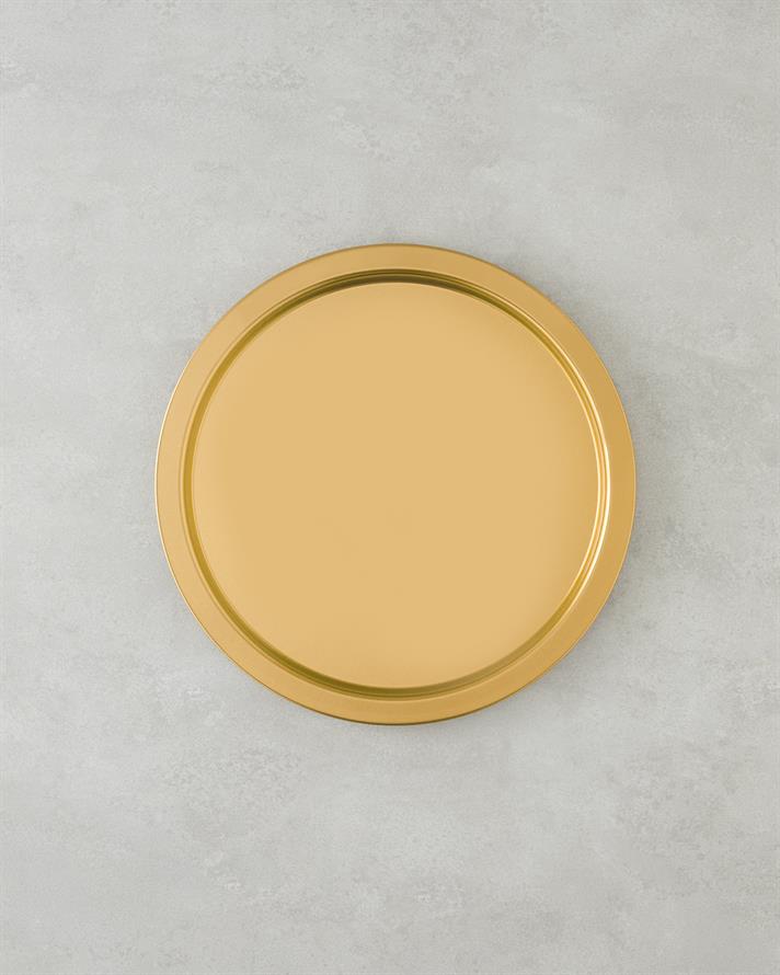 Emma Metal Tavă 31,5 cm. Gold