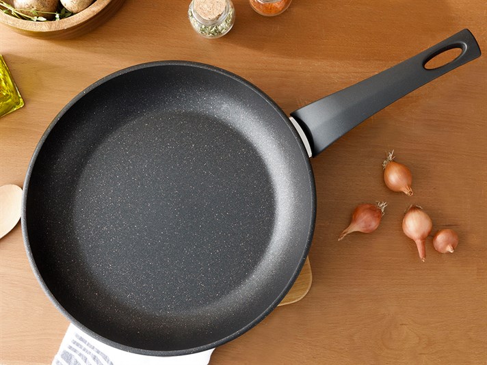 Emma Granite Single Fry Pan 26 cm Black