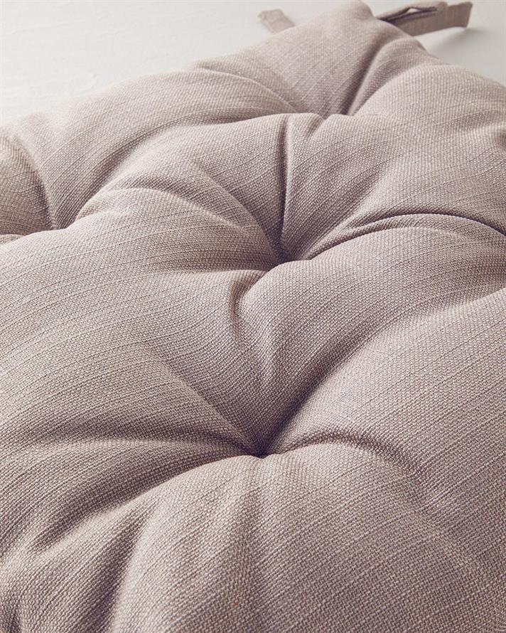 Enric Poliester Pernă Scaun 40x40 cm Cafeniu