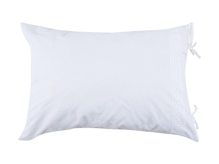 Enya Cu Kopanaki Cu 2 Piese Față De Pernă 50x70 cm Alb