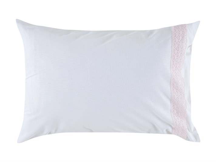 Enya Cu Kopanaki Cu 2 Piese Față De Pernă 50x70 cm Roz