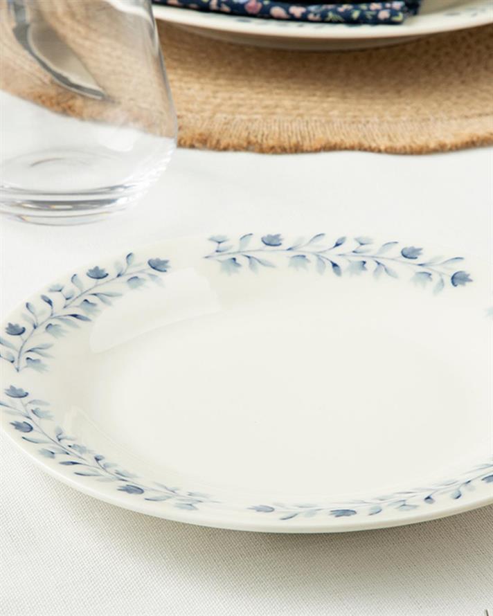 Esfera Porțelan Set De Farfurii 24 piese 6 persoane Albastru