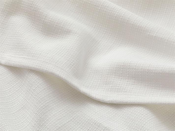 ETAMİN Țesătură Jacquard King Size Pătură De Vară 240x230 cm Alb