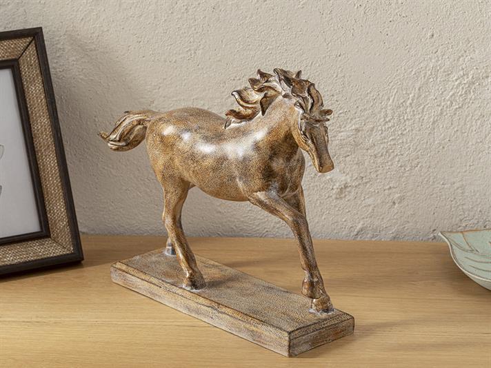 Wildlife Obiect Decorativ , 33,5*8*24,5 Cm, Albastru-Beige