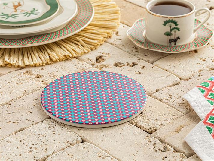Exotic Lines Silicone Hot Mat 16 cm Purple