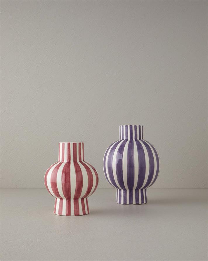 Exotic Strip Ceramică Vază 19x19x25.5 cm Violet