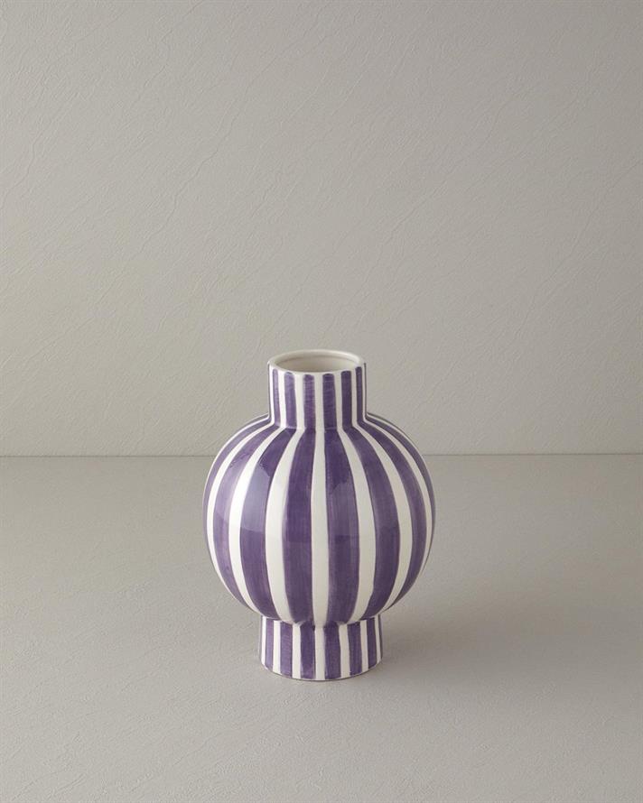 Exotic Strip Ceramică Vază 19x19x25.5 cm Violet